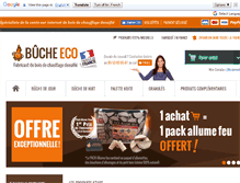 Tablet Screenshot of buches-eco.com